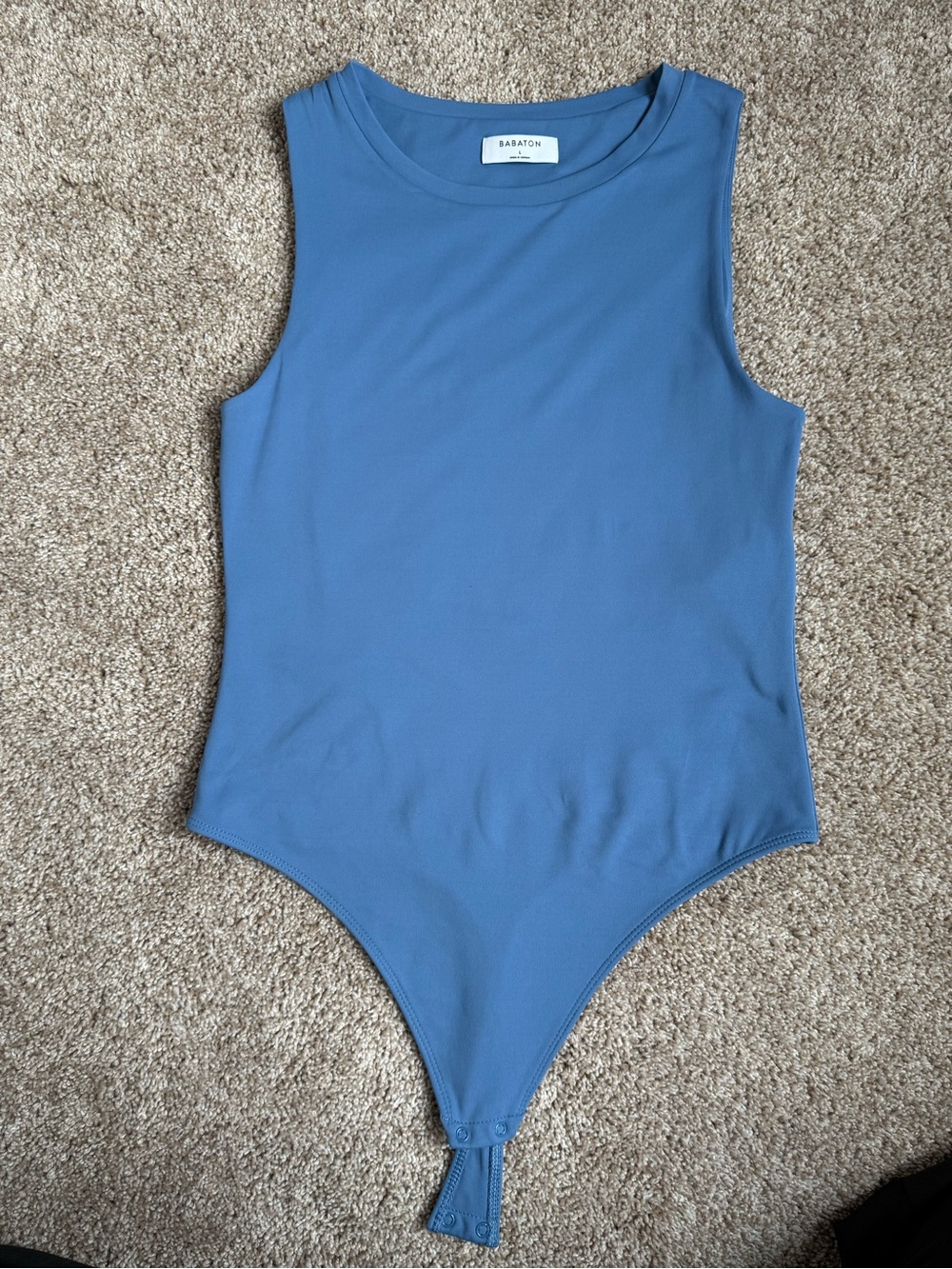 Babaton Blue Bodysuit